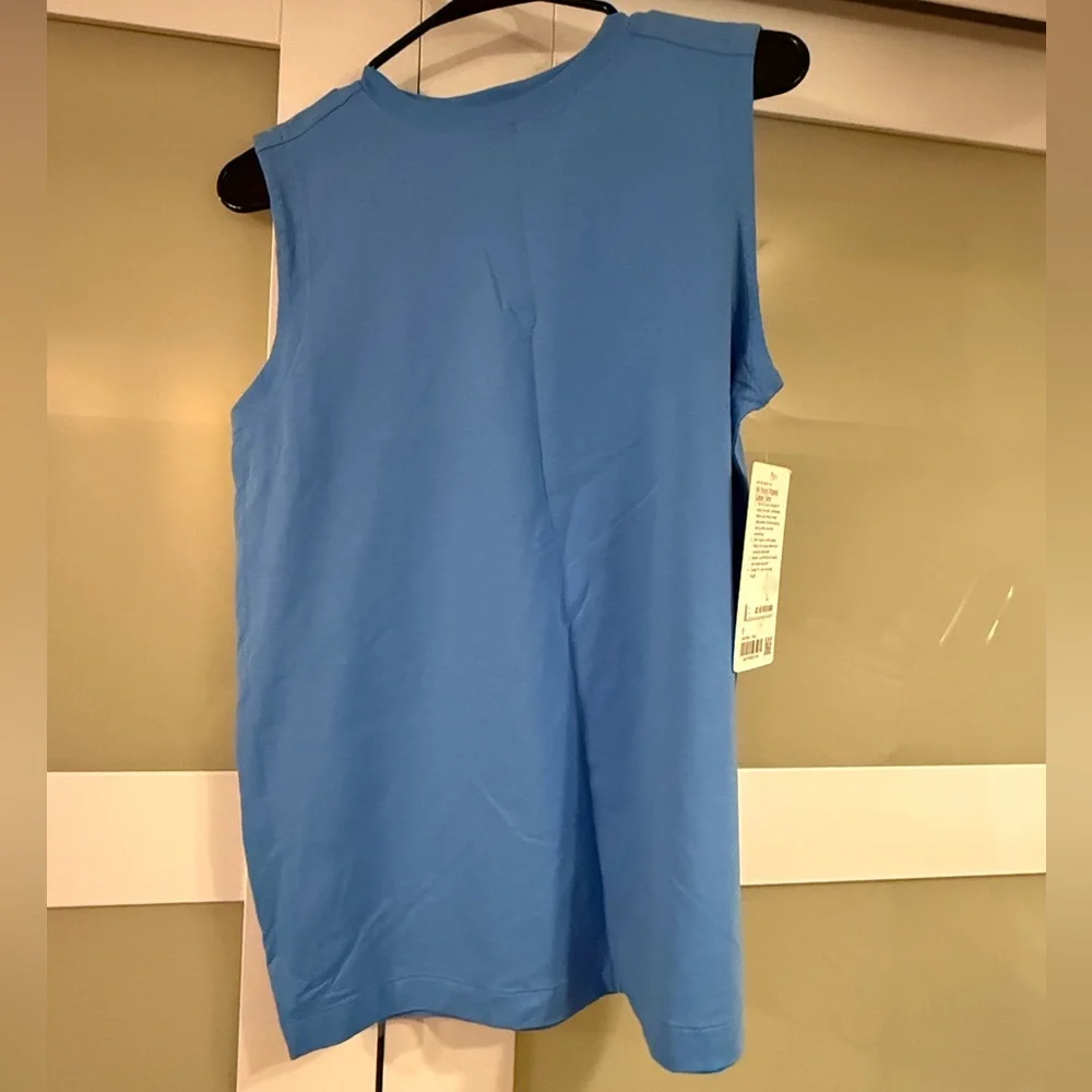 lululemon athletica Organic Cotton Tank Top in Pool Party - Picture 1 of 4
